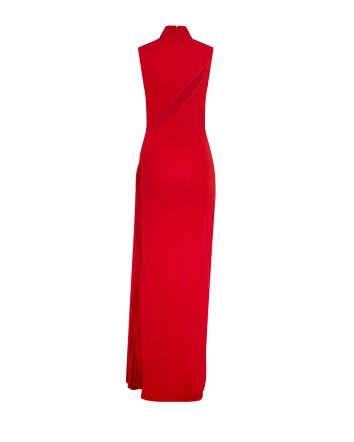 Dresses Women Casablanca Paris Sleeveless Side Split Column Dress