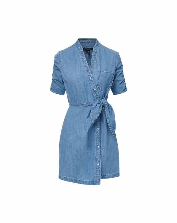 Dunn Denim Dress Iceberg Women Veronica Beard Dresses