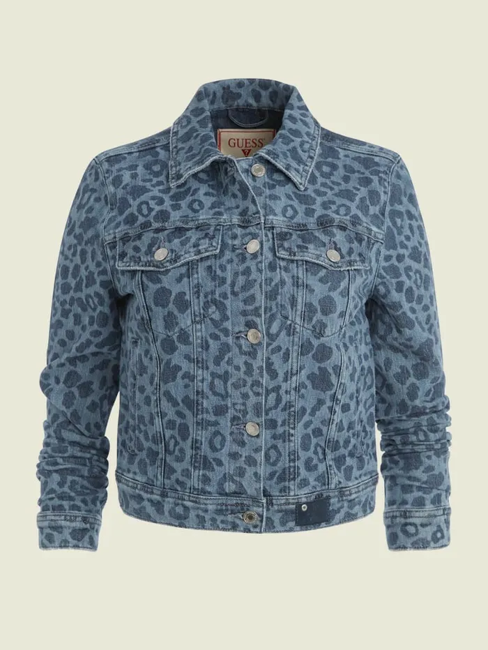 Eco Doria Denim Jacket Leo Jade Women Jeans and Denim GUESS Eco Doria Denim Jacket Leo Jade Women Jeans and Denim GUESS