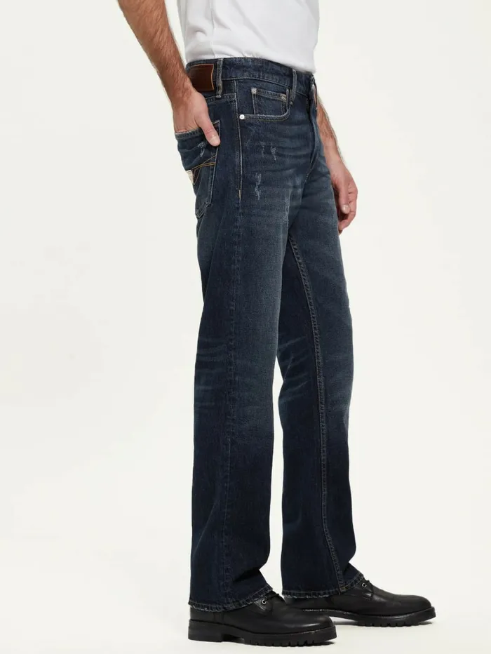Eco Slim Bootcut Jeans Avalanche Jeans and Denim GUESS Men