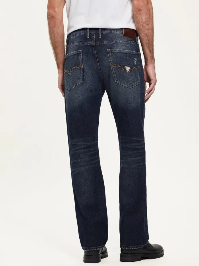 Eco Slim Bootcut Jeans Avalanche Jeans and Denim GUESS Men