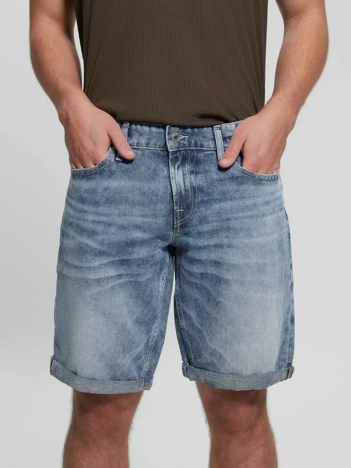 Eco Sonny Denim Shorts The Oriental Men Pants and Shorts GUESS