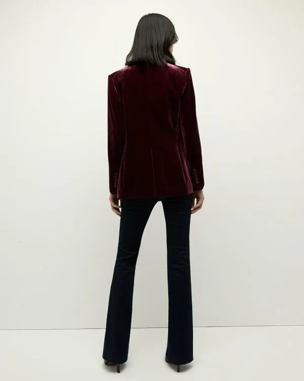 Ellette Velvet Dickey Jacket Wine Women Veronica Beard Jackets and Outerwear Ellette Velvet Dickey Jacket Wine Women Veronica Beard Jackets and Outerwear