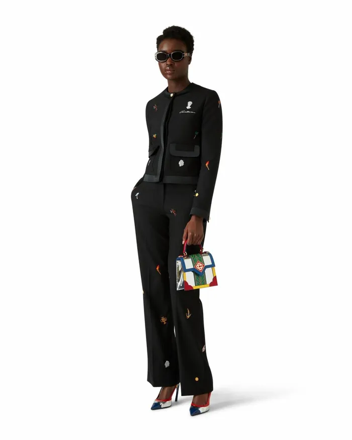 Eyewear MenWomen Casablanca Paris Black Laurel Sunglasses Eyewear MenWomen Casablanca Paris Black Laurel Sunglasses