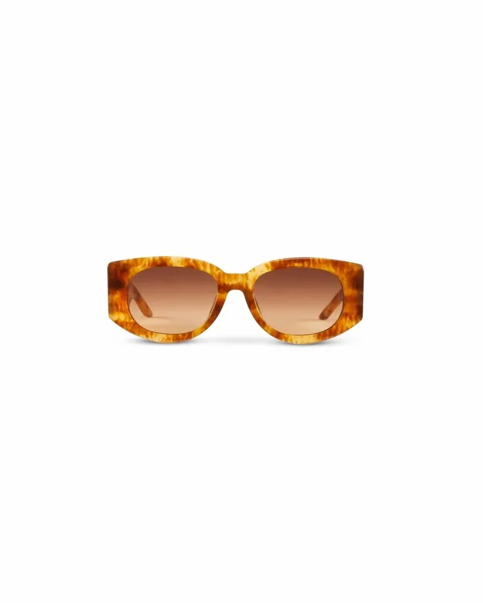Eyewear MenWomen Casablanca Paris Memphis Gold and Brown Sunglasses Eyewear MenWomen Casablanca Paris Memphis Gold and Brown Sunglasses
