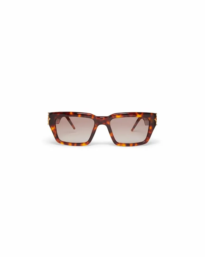 Eyewear MenWomen Casablanca Paris Tortoiseshell The Square Metope Sunglasses