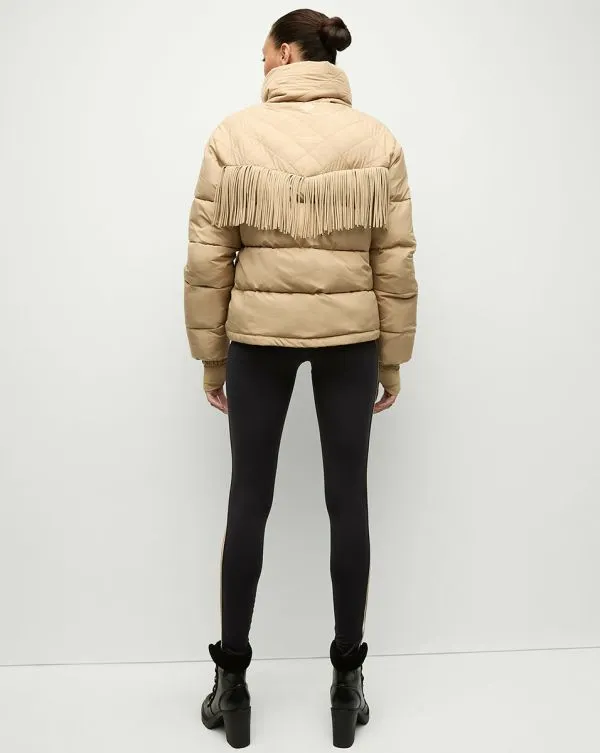 Fairbanks Fox Puffer Jacket Khaki Women Veronica Beard Jackets and Outerwear Fairbanks Fox Puffer Jacket Khaki Women Veronica Beard Jackets and Outerwear