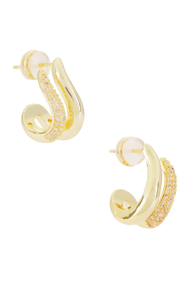 Fernanda Earrings Gold Women Lovers and Friends Jewelry