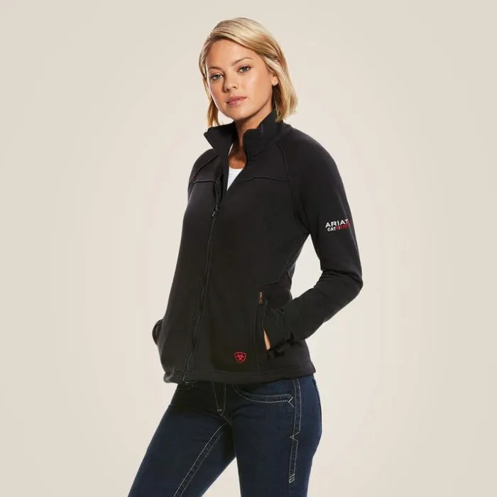 Flame Resistant Women Ariat FR Polartec Platform Jacket Black