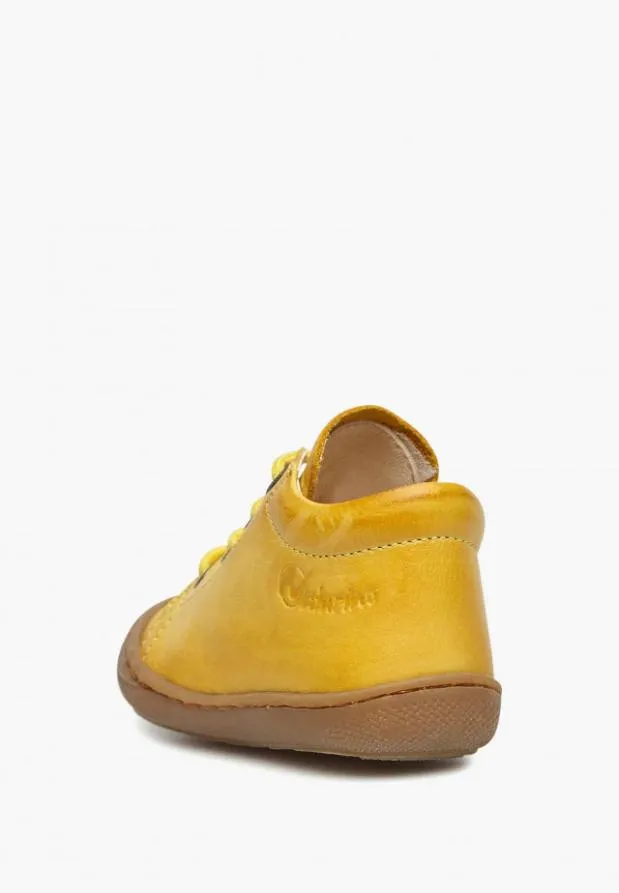 Flat Shoes Kids Naturino NATURINO COCOON Yellow Flat Shoes Kids Naturino NATURINO COCOON Yellow
