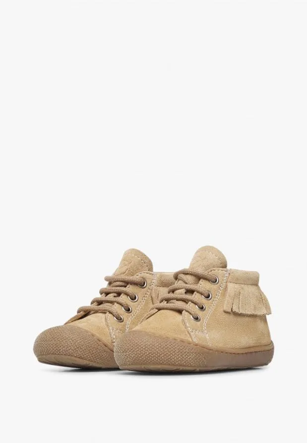 Flat Shoes Kids Naturino NATURINO JULY ONE Beige Flat Shoes Kids Naturino NATURINO JULY ONE Beige