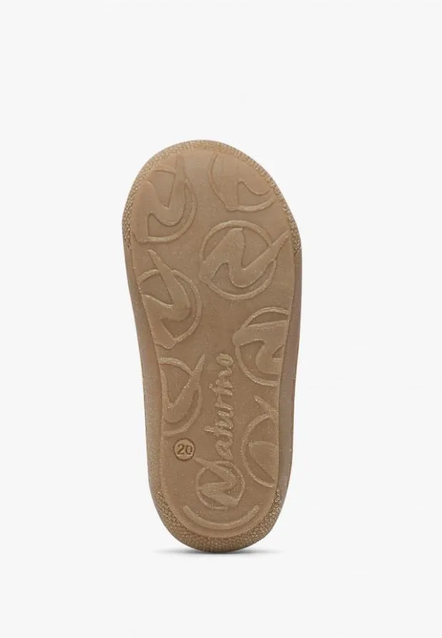 Flat Shoes Kids Naturino NATURINO JULY ONE Beige Flat Shoes Kids Naturino NATURINO JULY ONE Beige