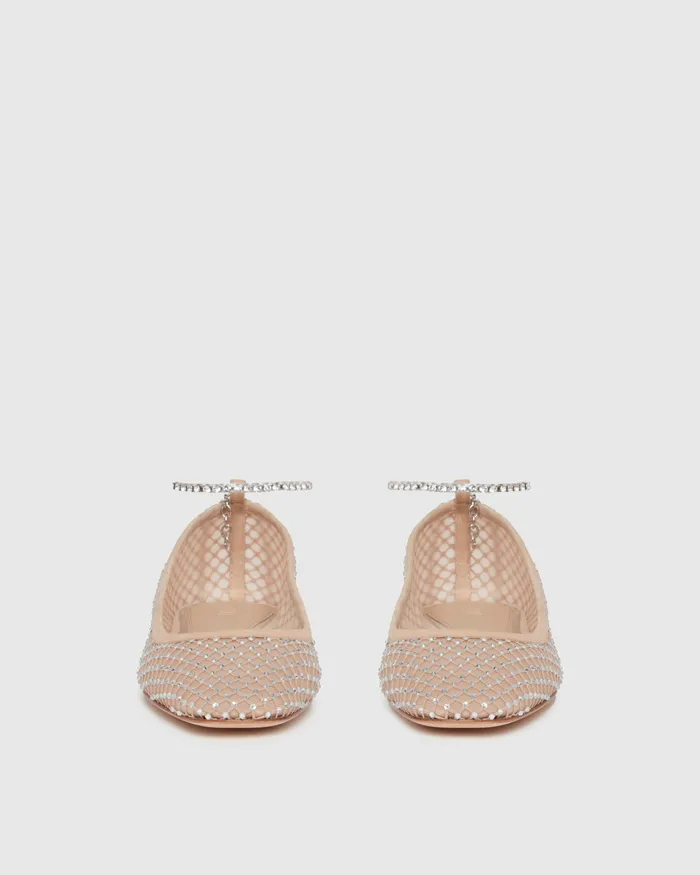 Flats Women Janine Flat 8211 Nude Mesh PAIGE Flats Women Janine Flat 8211 Nude Mesh PAIGE