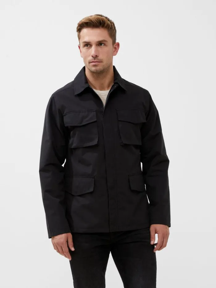 French Connection Coats and Jackets Field Jacket Black 8211 Man