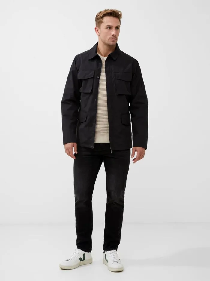 French Connection Coats and Jackets Field Jacket Black 8211 Man
