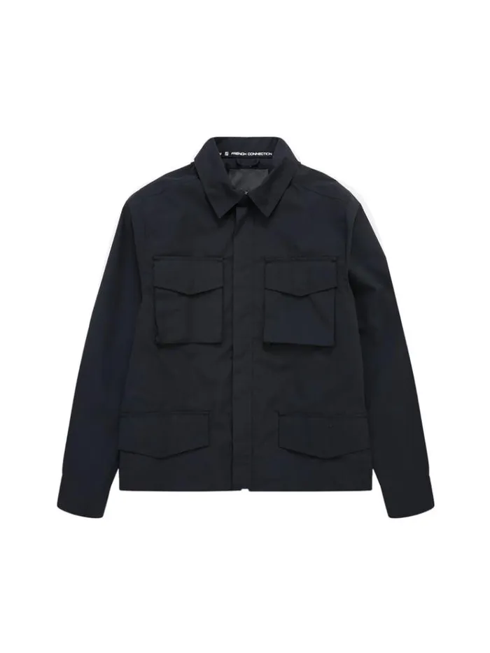 French Connection Coats and Jackets Field Jacket Black 8211 Man