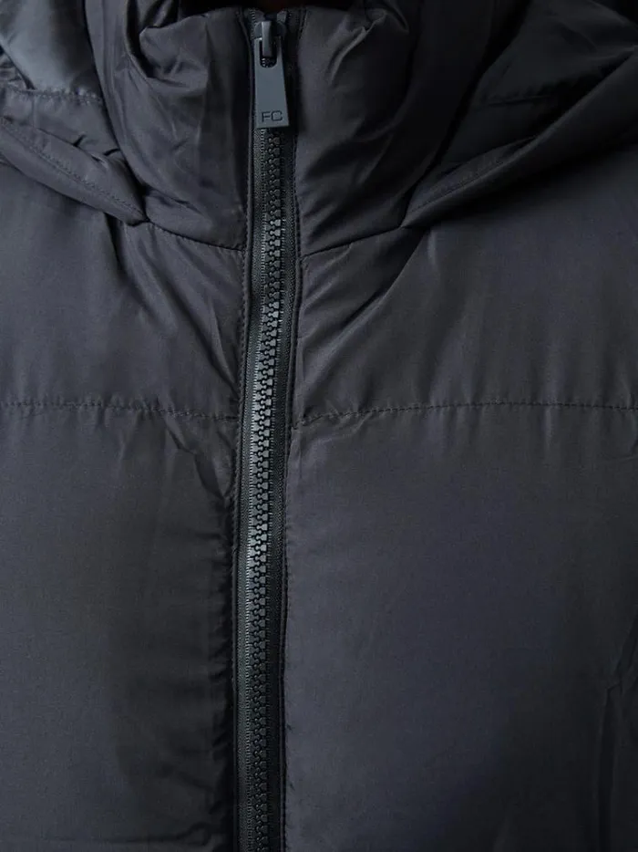 French Connection Coats and Jackets Row Long Gilet Black 8211 Woman