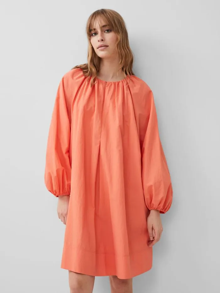 French Connection Dresses Alora Zip Dress Coral 8211 Woman