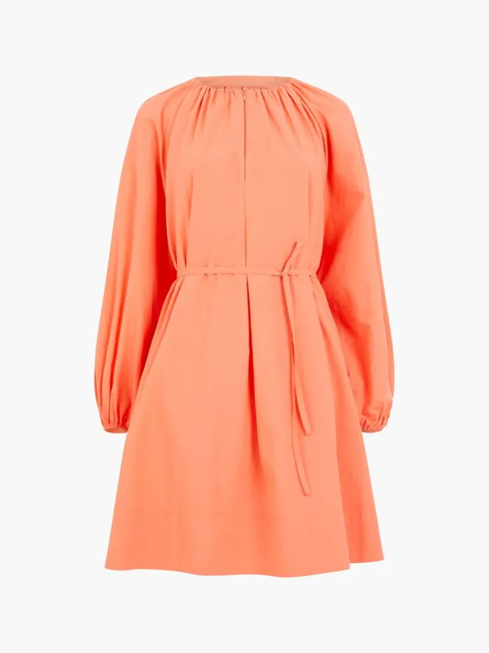 French Connection Dresses Alora Zip Dress Coral 8211 Woman