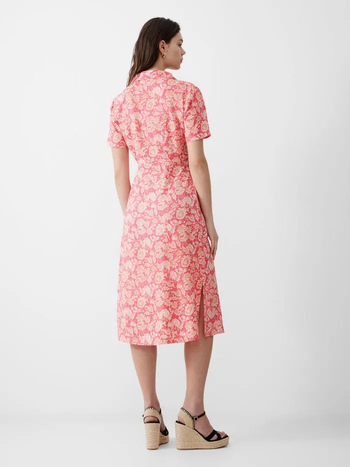 French Connection Dresses Cosette Rever Dress Camellia 8211 Woman
