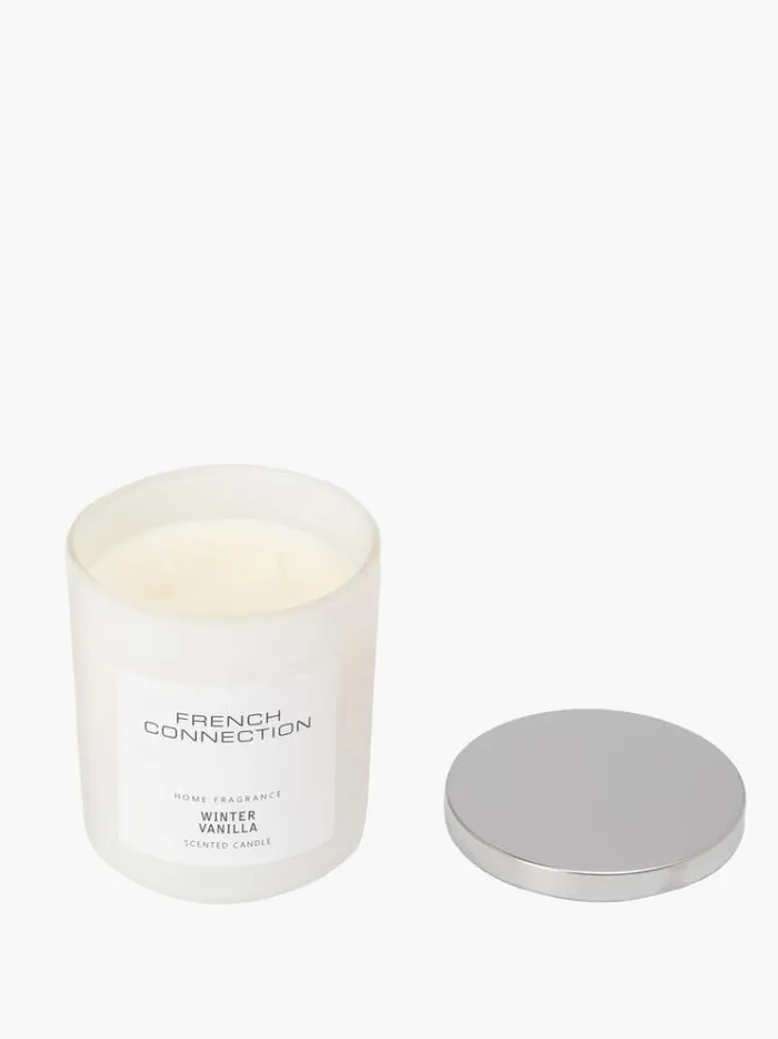French Connection Home Accessories Winter Vanilla Classic 245g Candle Vanilla 8211 Home