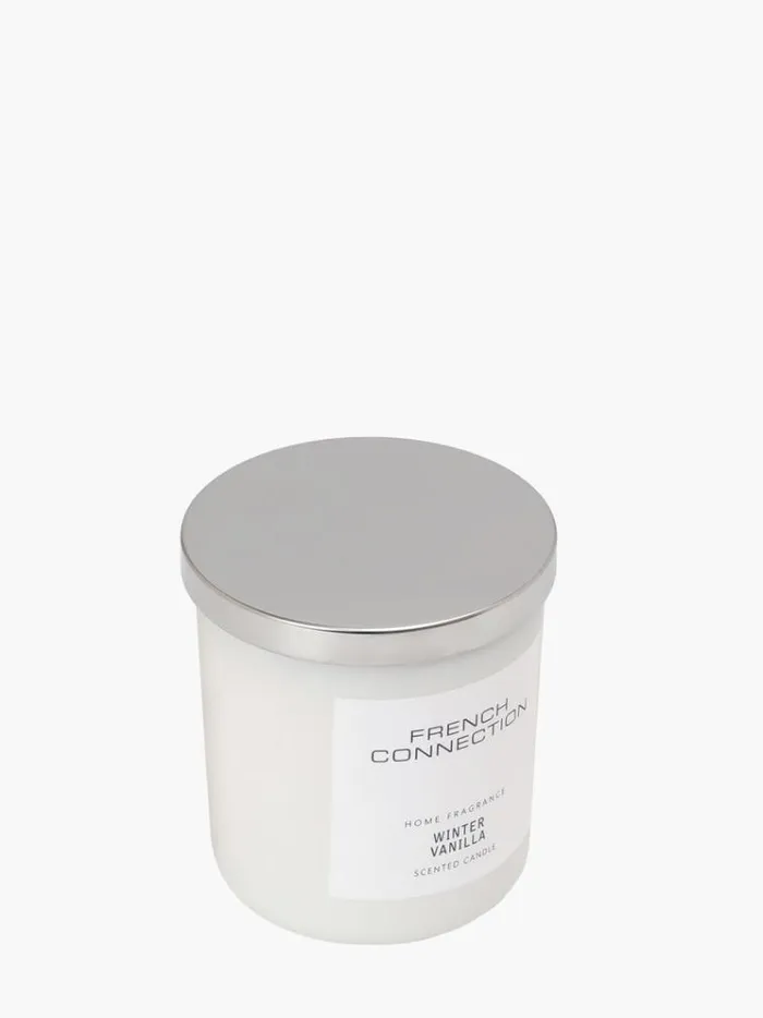 French Connection Home Accessories Winter Vanilla Classic 245g Candle Vanilla 8211 Home