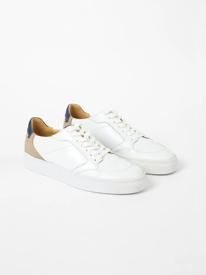 French Connection Shoes SW X Larsa Sneakers Whiteblues 8211 Woman