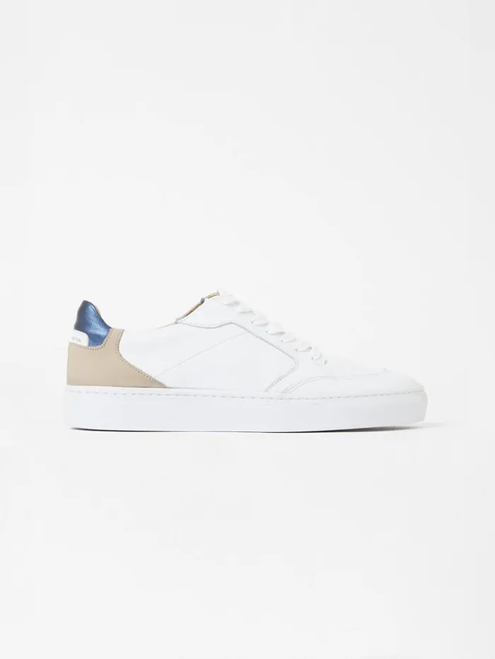 French Connection Shoes SW X Larsa Sneakers Whiteblues 8211 Woman