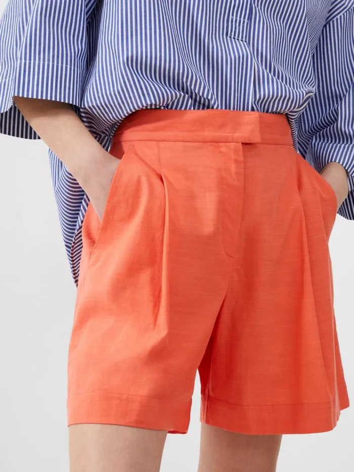 French Connection Skirts and Shorts Alania City Shorts Coral 8211 Woman