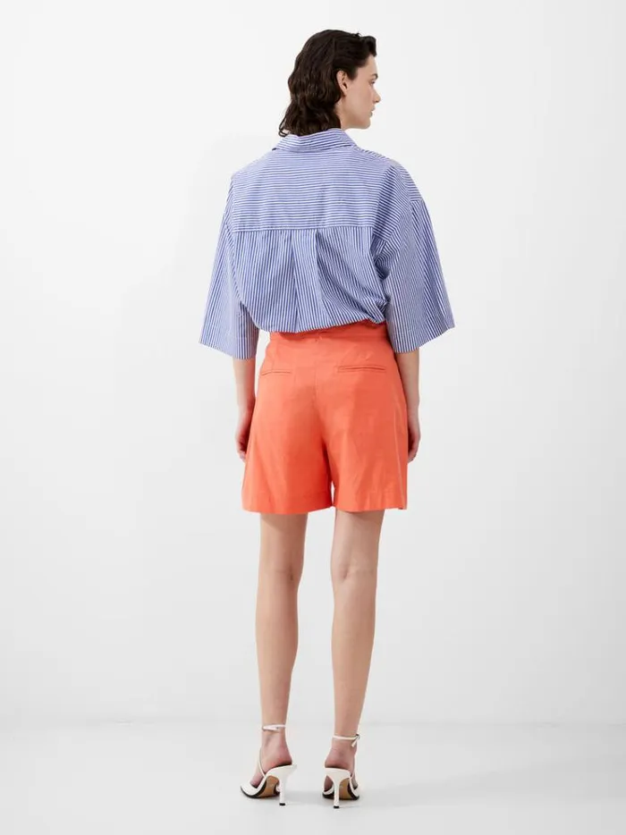 French Connection Skirts and Shorts Alania City Shorts Coral 8211 Woman