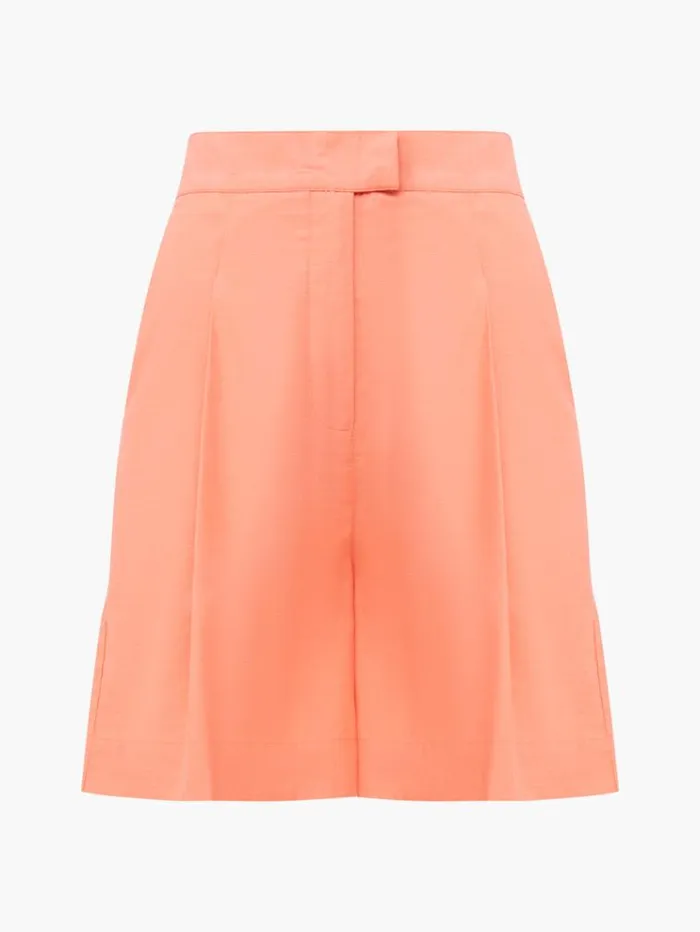 French Connection Skirts and Shorts Alania City Shorts Coral 8211 Woman