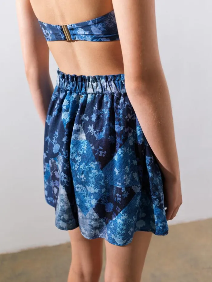 French Connection Skirts and Shorts Denim Beach Shorts Blue 8211 Woman