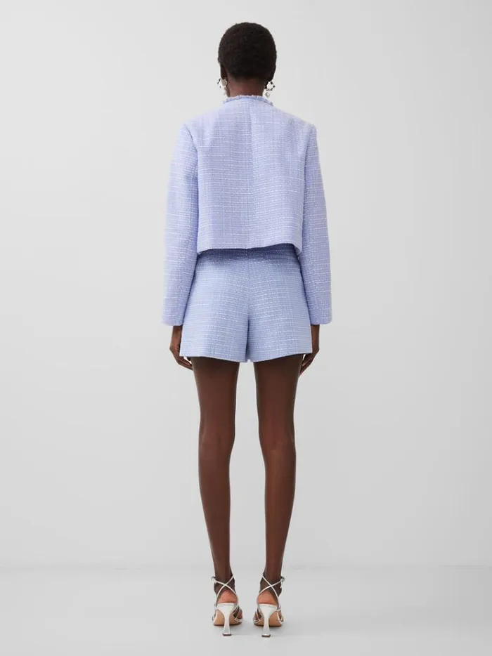 French Connection Skirts and Shorts Effie Boucle Skort Bluebellclassic Cre 8211 Woman