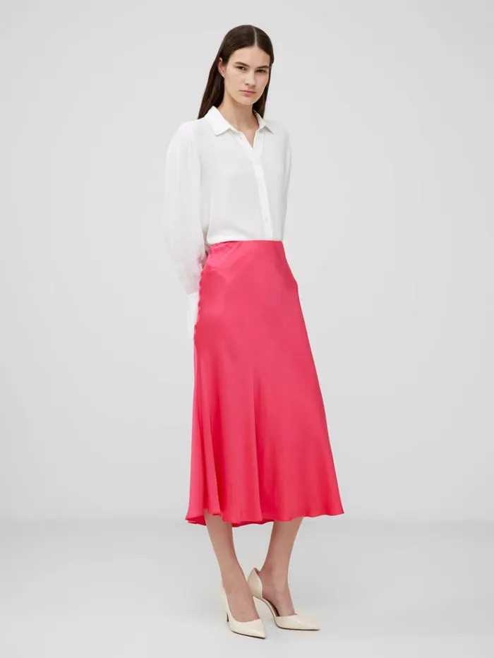 French Connection Skirts and Shorts Ennis Eco Satin Midaxi Slip Skirt Azalea 8211 Woman French Connection Skirts and Shorts Ennis Eco Satin Midaxi Slip Skirt Azalea 8211 Woman