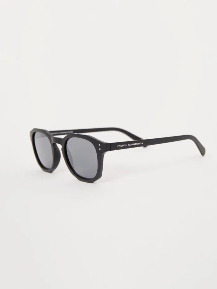 French Connection Sunglasses Faceted Preppy Sunglasses Charcoal 8211 Man
