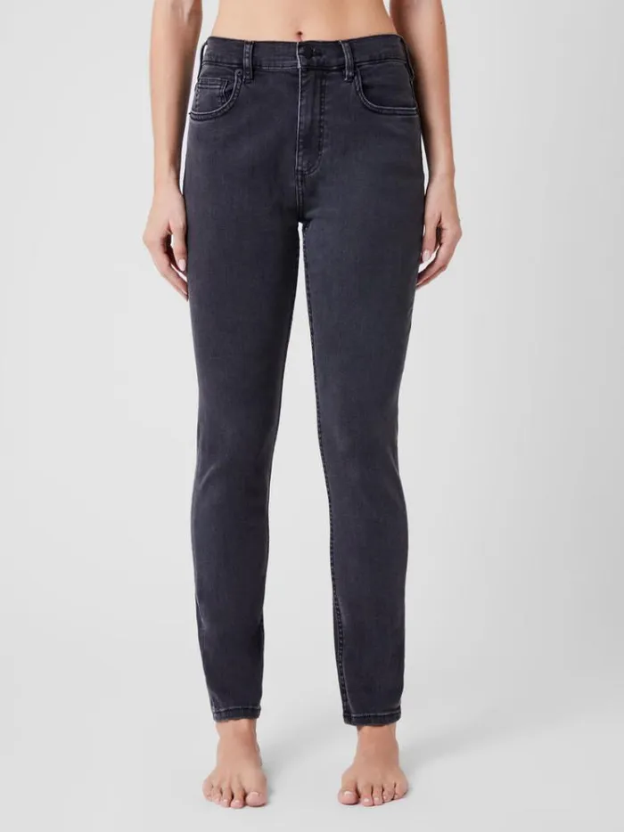 French Connection Trousers Soft Stretch Denim High Rise Skinny Jeans 30 Inch Charcoal 8211 Woman French Connection Trousers Soft Stretch Denim High Rise Skinny Jeans 30 Inch Charcoal 8211 Woman