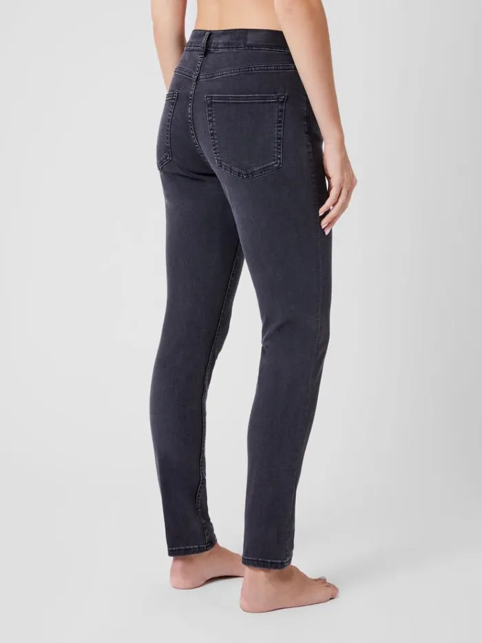 French Connection Trousers Soft Stretch Denim High Rise Skinny Jeans 30 Inch Charcoal 8211 Woman