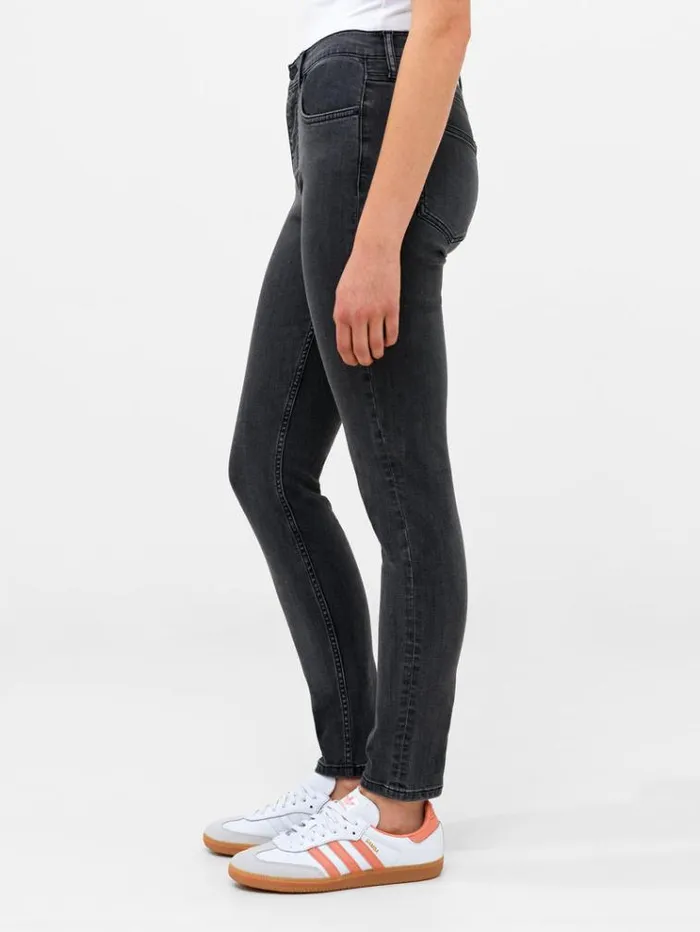 French Connection Trousers Soft Stretch Denim High Rise Skinny Jeans 30 Inch Charcoal 8211 Woman