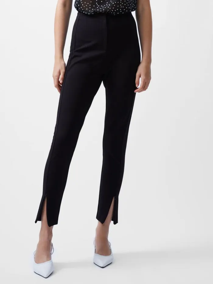 French Connection Trousers Xia Ponte Jersey Leggings Blackout 8211 Woman