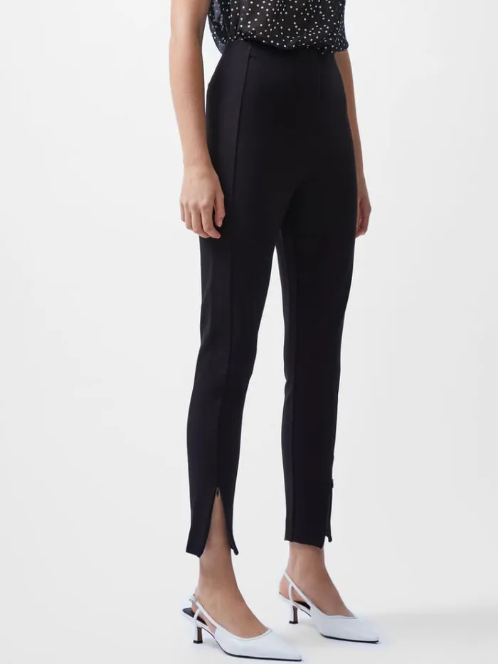 French Connection Trousers Xia Ponte Jersey Leggings Blackout 8211 Woman