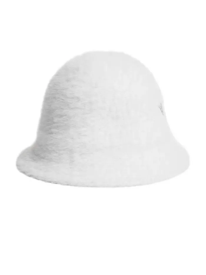 Fuzzy Bucket Hat White Multi Hats and Scarves GUESS Women Fuzzy Bucket Hat White Multi Hats and Scarves GUESS Women