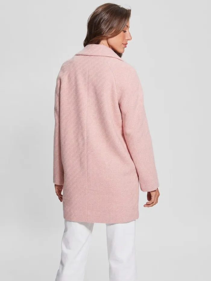 Ginny Coat Satin Rose Women Jackets and Coats GUESS Ginny Coat Satin Rose Women Jackets and Coats GUESS