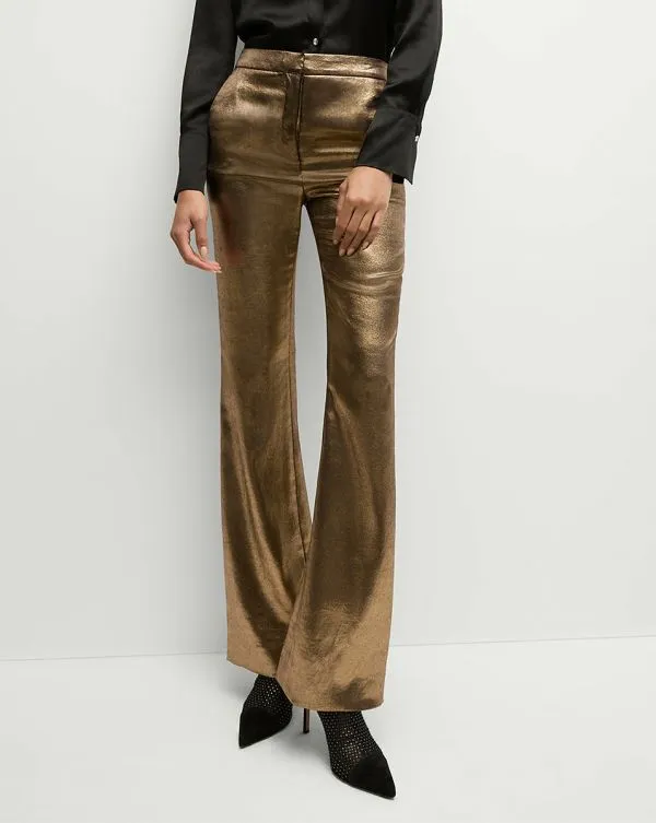 Gracie Pant Vintage Gold Women Veronica Beard Pants Gracie Pant Vintage Gold Women Veronica Beard Pants
