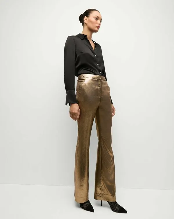 Gracie Pant Vintage Gold Women Veronica Beard Pants Gracie Pant Vintage Gold Women Veronica Beard Pants