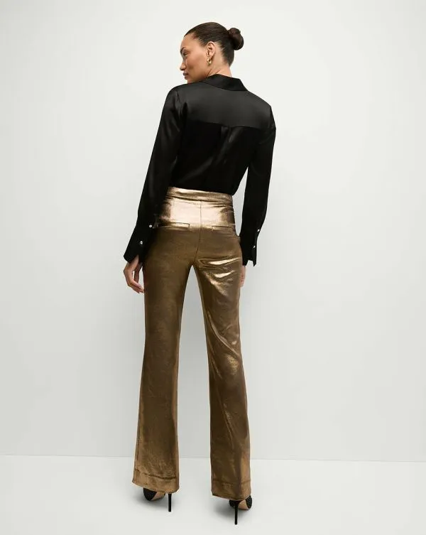 Gracie Pant Vintage Gold Women Veronica Beard Pants Gracie Pant Vintage Gold Women Veronica Beard Pants