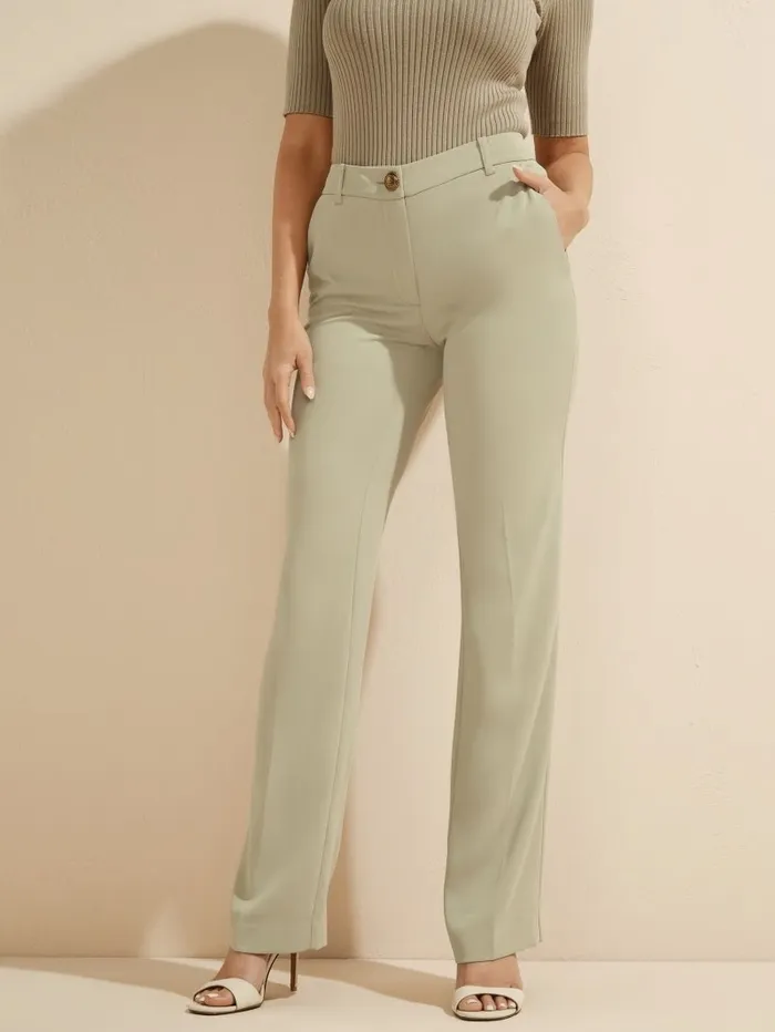 GUESS Bottoms Women Maya WideLeg Genesis Pant London Street
