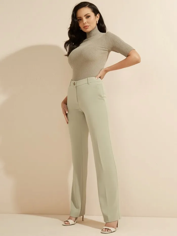 GUESS Bottoms Women Maya WideLeg Genesis Pant London Street GUESS Bottoms Women Maya WideLeg Genesis Pant London Street