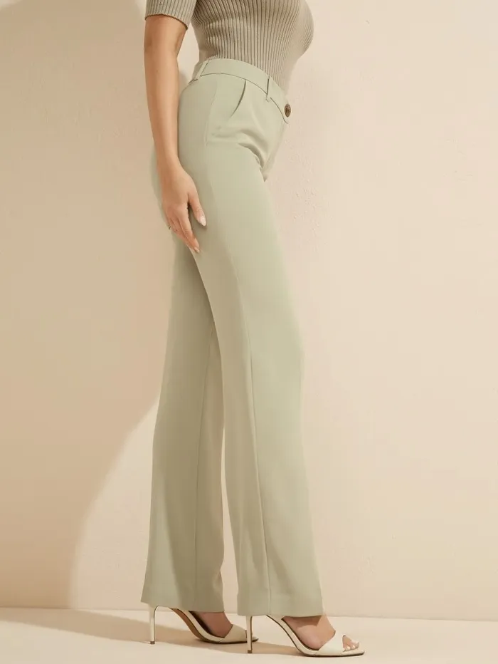 GUESS Bottoms Women Maya WideLeg Genesis Pant London Street GUESS Bottoms Women Maya WideLeg Genesis Pant London Street