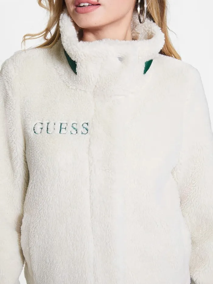 GUESS Desiree Jacket Smart Stone Women Jackets and Coats