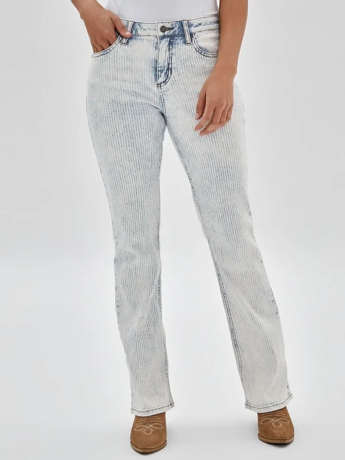 GUESS GUESS Originals Kit Bootcut Jeans Light Snow Wash Women Jeans and Denim